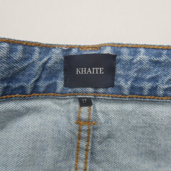 Khaite Martin High Rise Straight Relaxed Jeans Size 27 NWT - Picture 9 of 14
